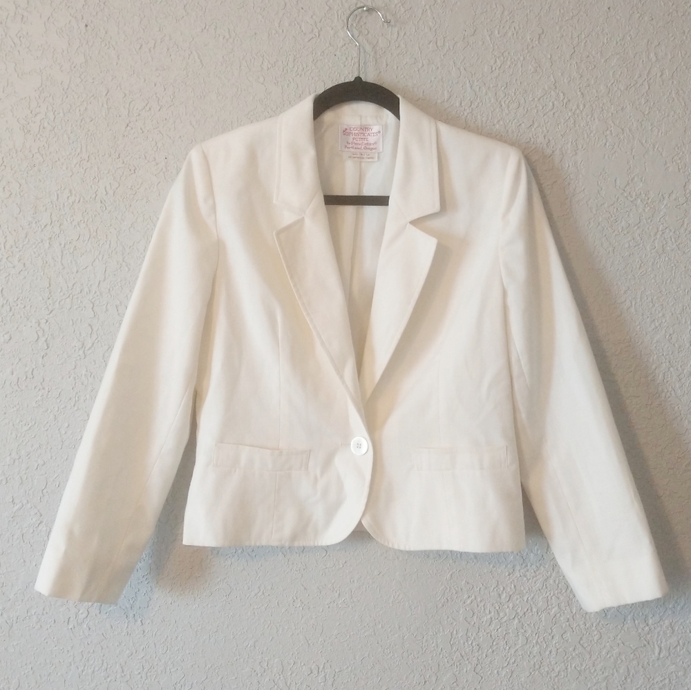 Country sophisticates Pendleton blazer sz 8